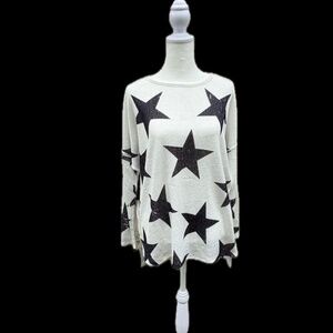 Alter’d State Star Print Sweater – NWT – Size Small